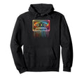 Cassette Player Music Tape Recorder Hoodie - Aesthetic Graphic Unisex - T-Shirt, Sweatshirt, Hoodie