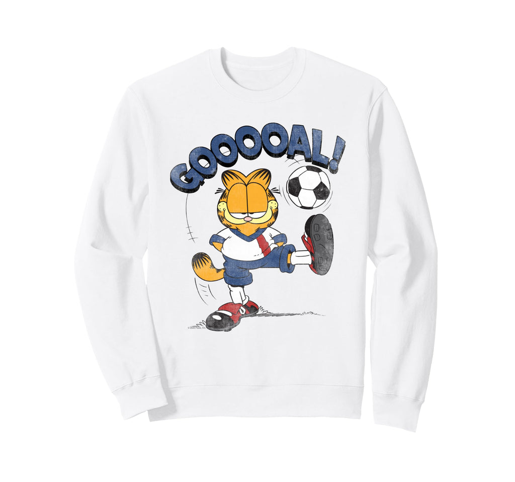 Garfield Soccer Goal Sweatshirt - Custom Art Print Unisex - T-Shirt, Sweatshirt, Hoodie