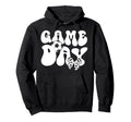 Groovy Soccer Game Day Bow Game Day Soccer Hoodie - Graphic Print Men Women - T-Shirt, Sweatshirt, Hoodie