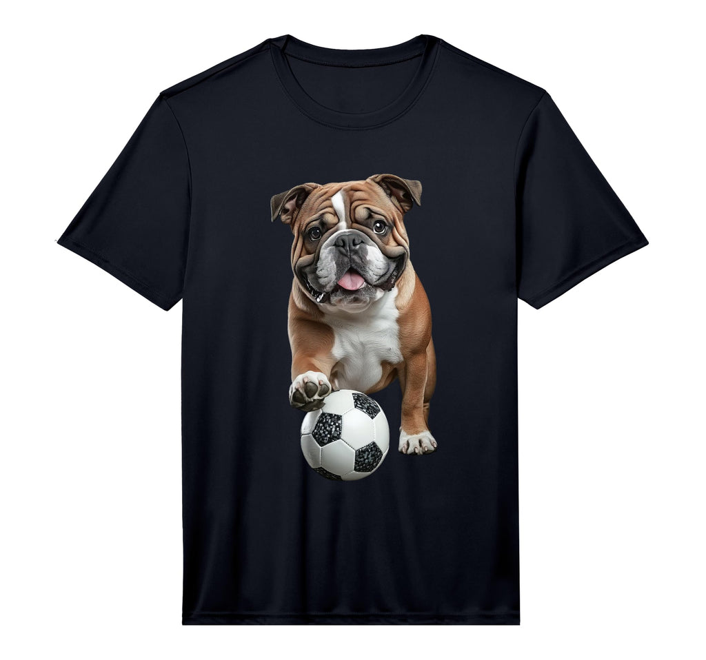 Bulldog Dogs Soccer Performance T-Shirt - Streetwear Style Unisex - T-Shirt, Sweatshirt, Hoodie