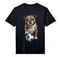 Bulldog Dogs Soccer Performance T-Shirt - Streetwear Style Unisex - T-Shirt, Sweatshirt, Hoodie