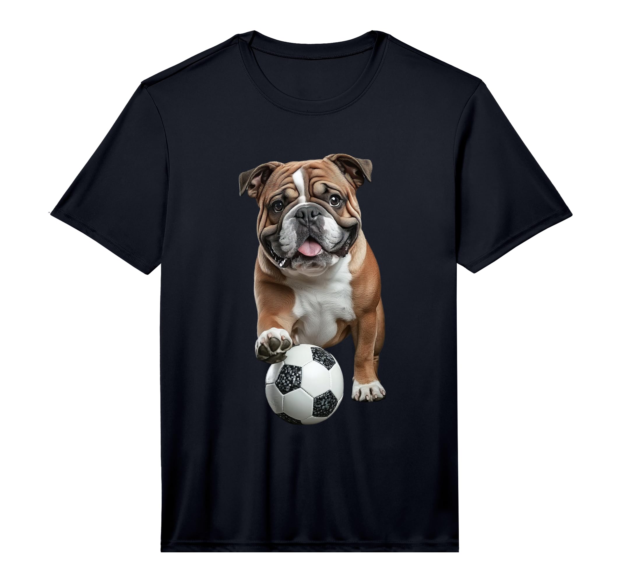 Bulldog Dogs Soccer Performance T-Shirt - Streetwear Style Unisex - T-Shirt, Sweatshirt, Hoodie