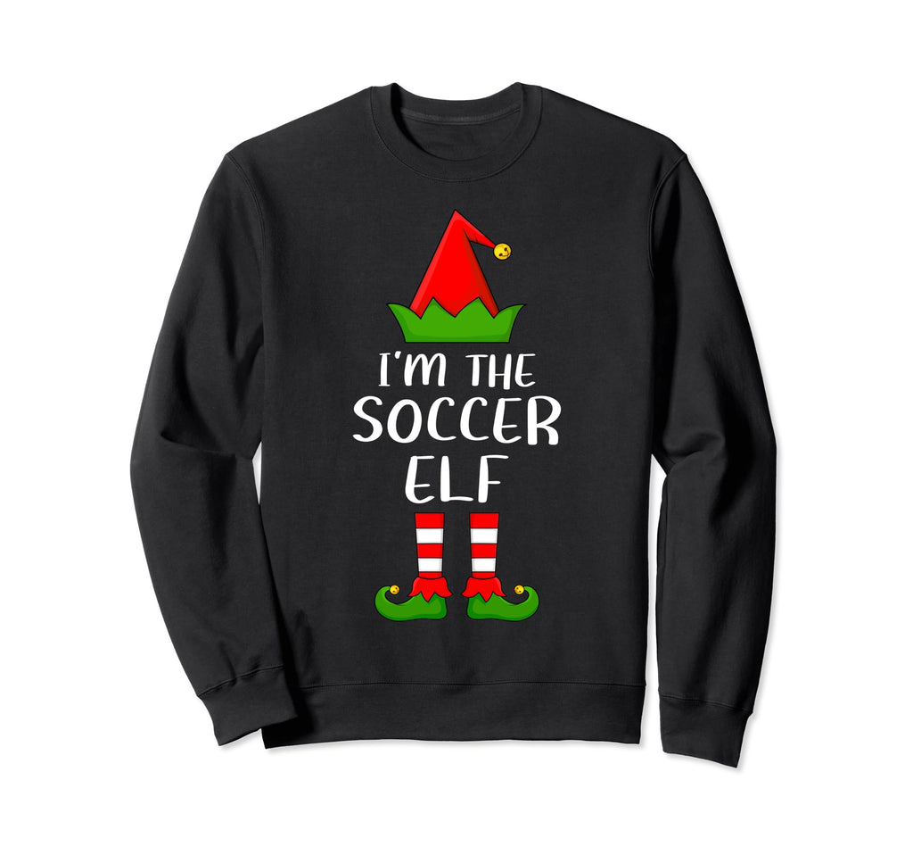 Matching Family Group Im Soccer Elf Sweatshirt - Unique Graphic Unisex - T-Shirt, Sweatshirt, Hoodie