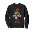 Matching Family Group Im Soccer Elf Sweatshirt - Unique Graphic Unisex - T-Shirt, Sweatshirt, Hoodie