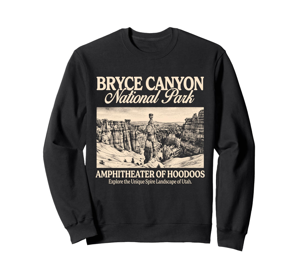 Bryce Canyon National Park Utah Sweatshirt - Casual Everyday Wear Unisex - T-Shirt, Sweatshirt, Hoodie
