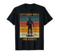 Life Is About Goals And Assists T-Shirt - Aesthetic Graphic Men Women - T-Shirt, Sweatshirt, Hoodie