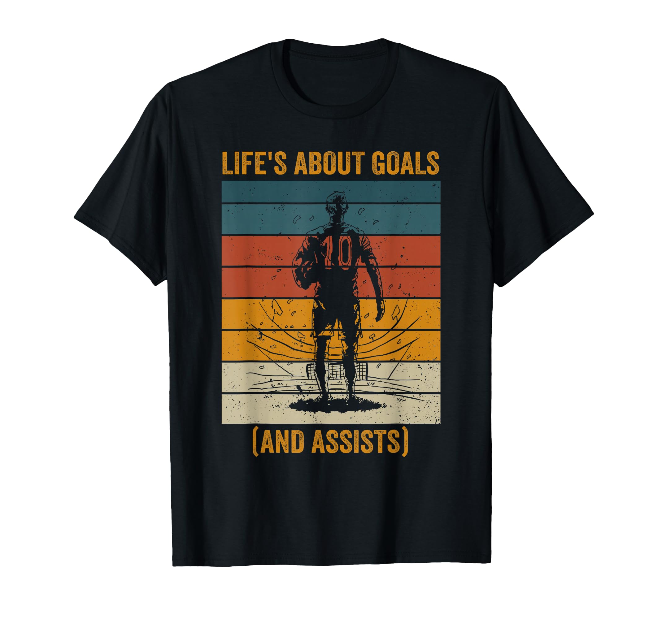 Life Is About Goals And Assists T-Shirt - Aesthetic Graphic Men Women - T-Shirt, Sweatshirt, Hoodie