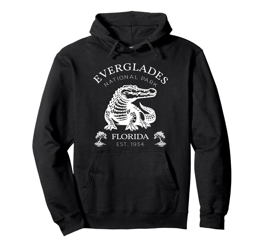 Everglades National Park Alligators Hoodie - Fun Novelty Design Unisex - T-Shirt, Sweatshirt, Hoodie