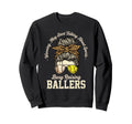 Busy Raising Ballers Busy Raising Sweatshirt - Novelty Apparel for Adults - T-Shirt, Sweatshirt, Hoodie