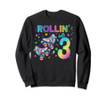Roller Skates Birthday Outfit Sweatshirt - Trendy Graphic for Adults - T-Shirt, Sweatshirt, Hoodie
