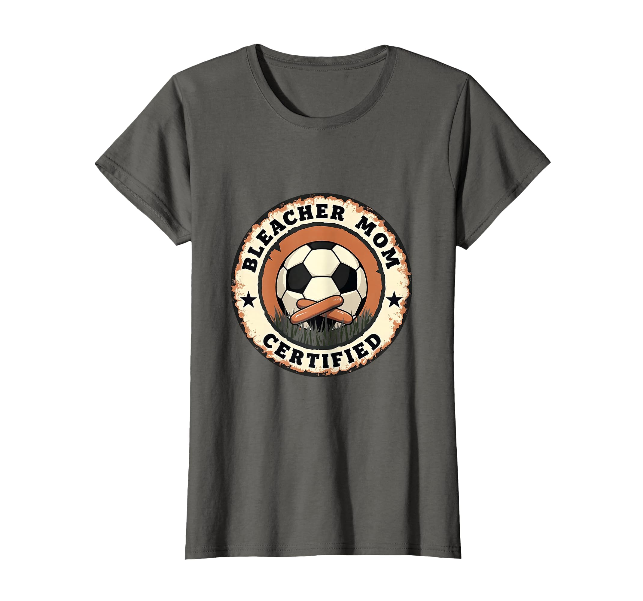 Bleacher Mom Certified Soccer Mom T-Shirt - Custom Art Print Men Women - T-Shirt, Sweatshirt, Hoodie