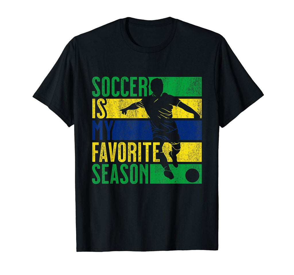 Distressed Soccer Is My Favorite T-Shirt - Casual Everyday Wear Men Women - T-Shirt, Sweatshirt, Hoodie