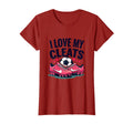 I Love My Cleats Soccer T-Shirt - Graphic Print Men Women - T-Shirt, Sweatshirt, Hoodie
