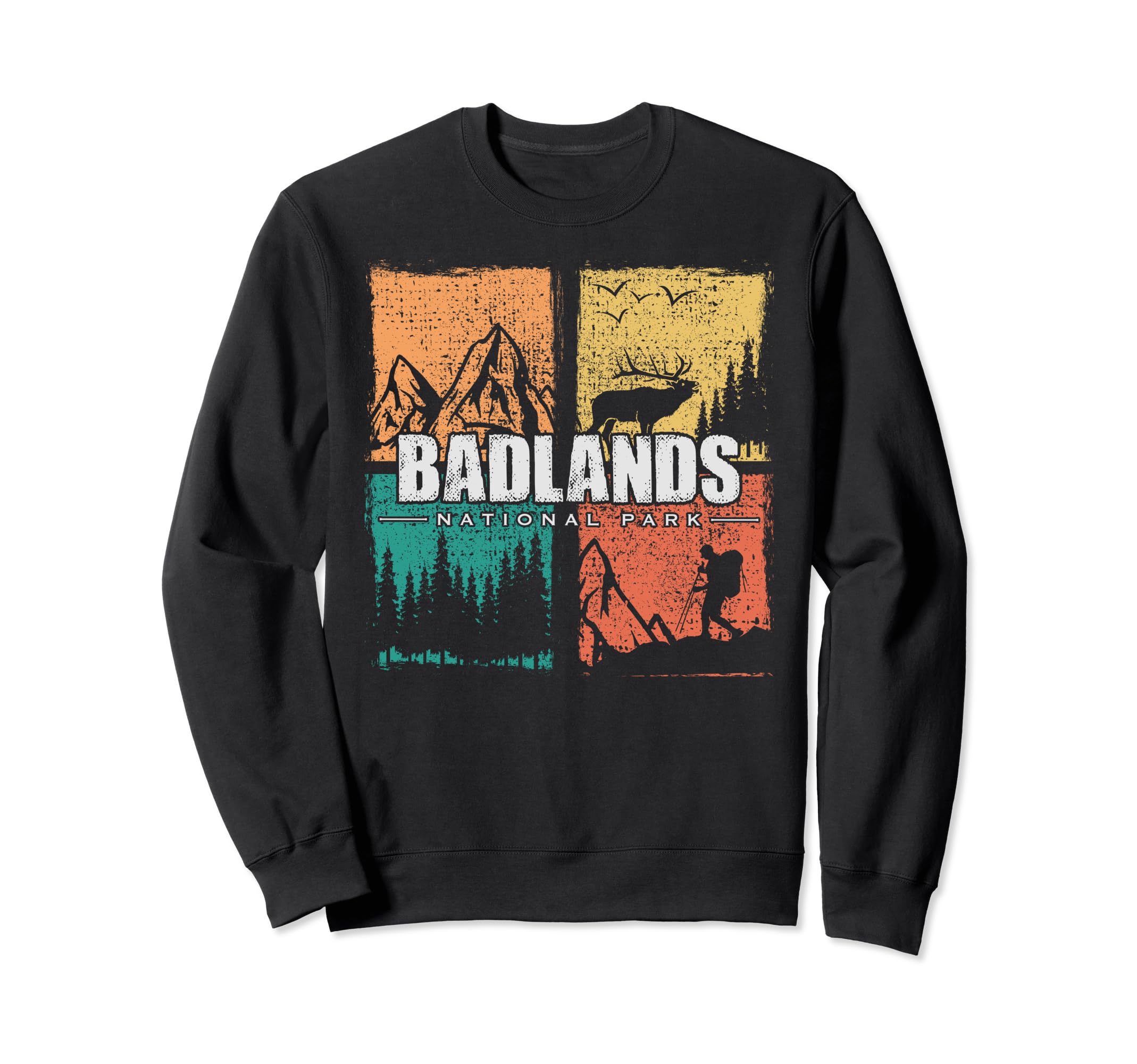 Badlands National Park Us Badlands Sweatshirt - Streetwear Style for Adults - T-Shirt, Sweatshirt, Hoodie