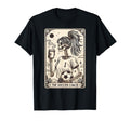Soccer Coach Tarot Card Halloween Skeleton T-Shirt - Graphic Print Unisex - T-Shirt, Sweatshirt, Hoodie