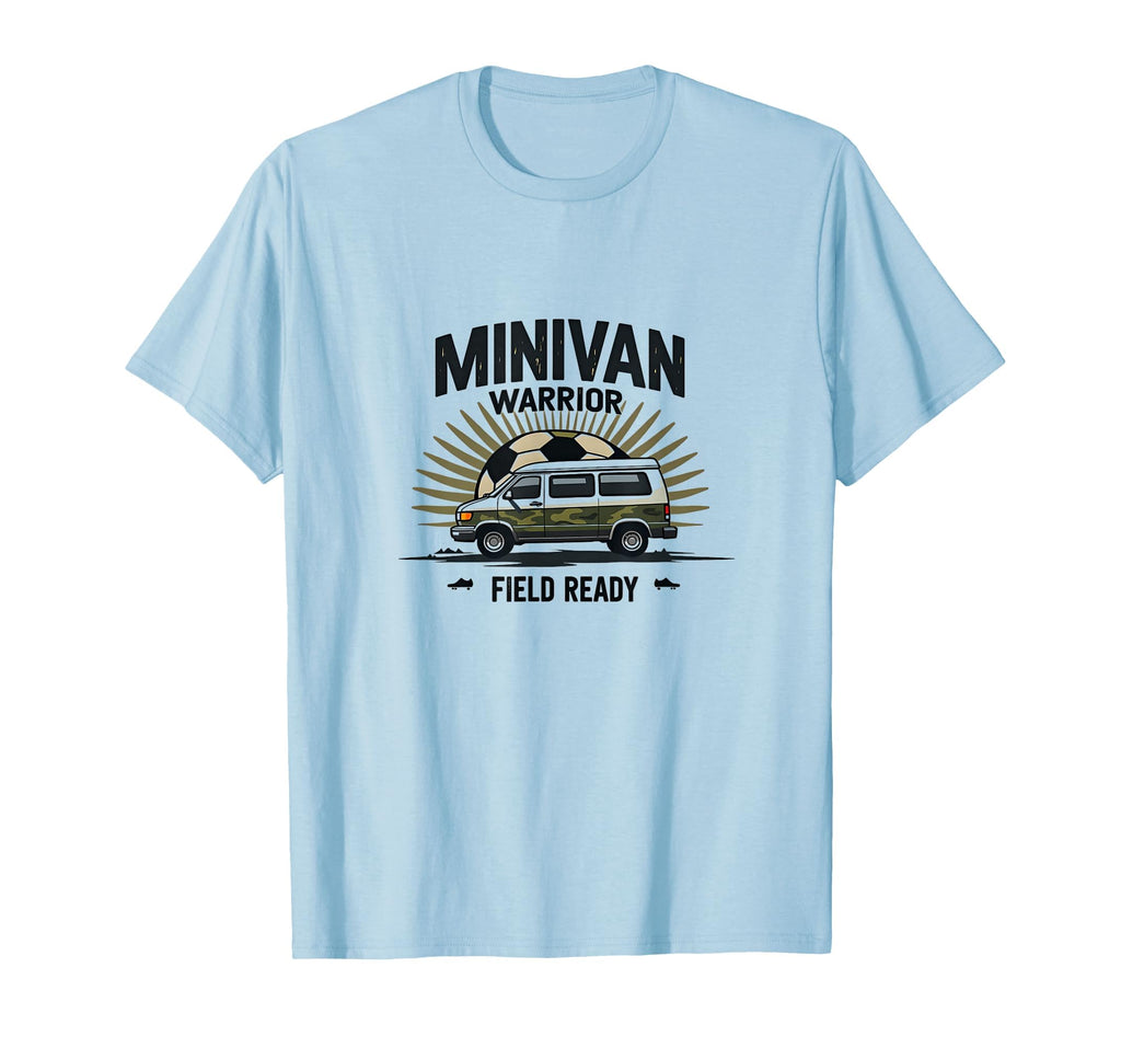 Minivan Warrior Field Ready Soccer T-Shirt - Minimalist Print for Adults - T-Shirt, Sweatshirt, Hoodie