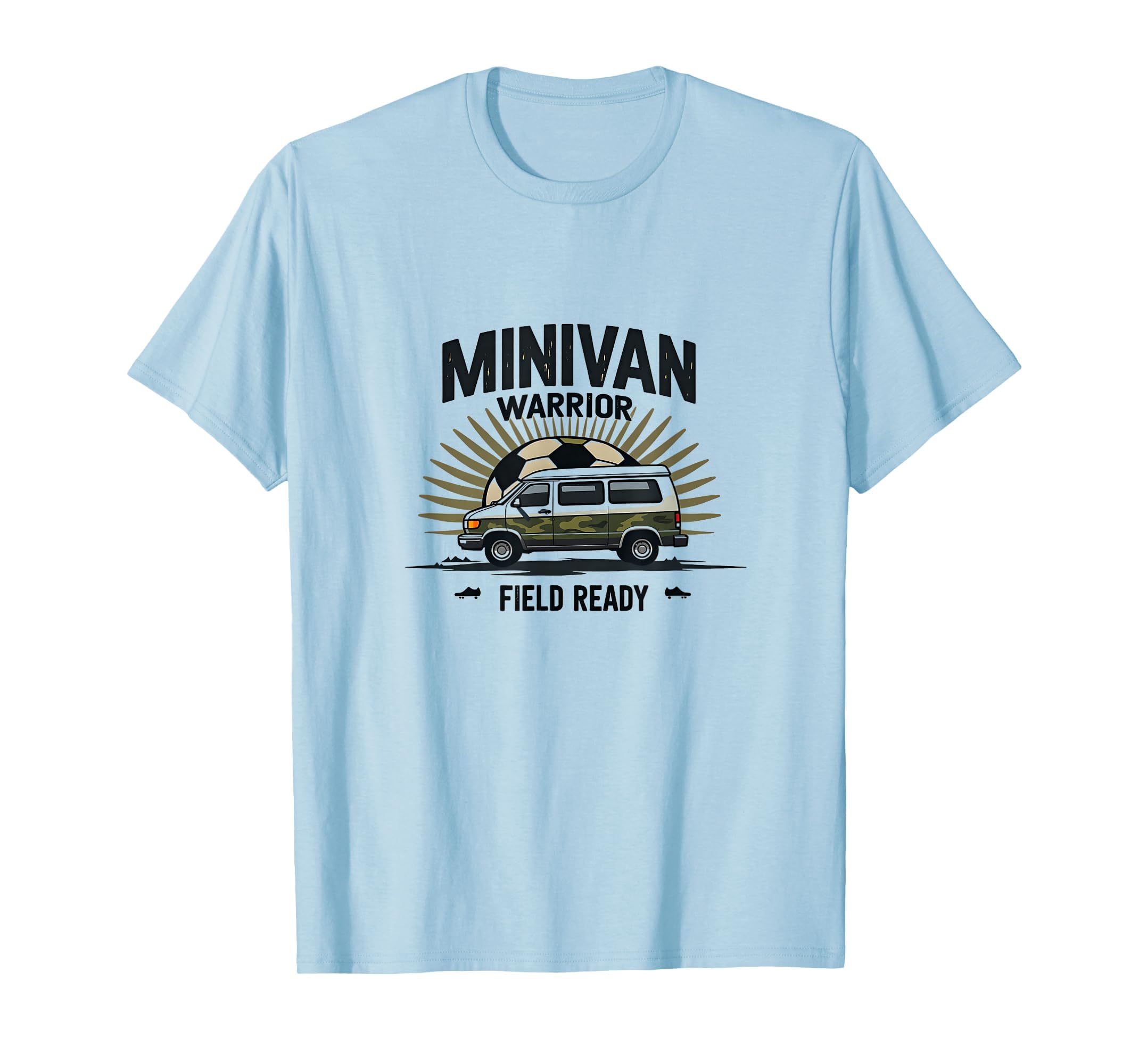 Minivan Warrior Field Ready Soccer T-Shirt - Minimalist Print for Adults - T-Shirt, Sweatshirt, Hoodie