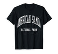 American Samoa National Park 70S T-Shirt - Casual Everyday Wear Men Women - T-Shirt, Sweatshirt, Hoodie