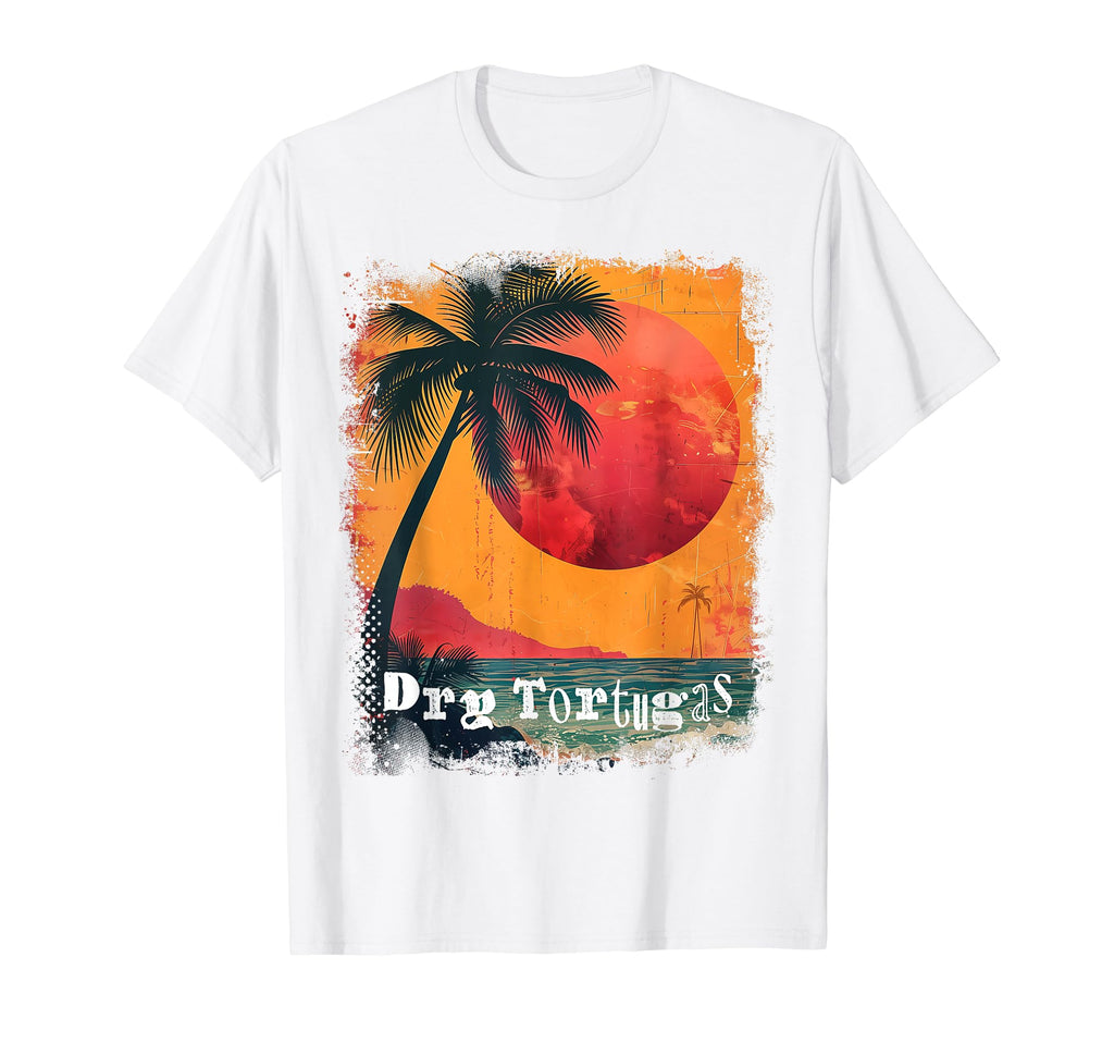Dry Tortugas National Park Beach T-Shirt - Custom Art Print for Adults - T-Shirt, Sweatshirt, Hoodie