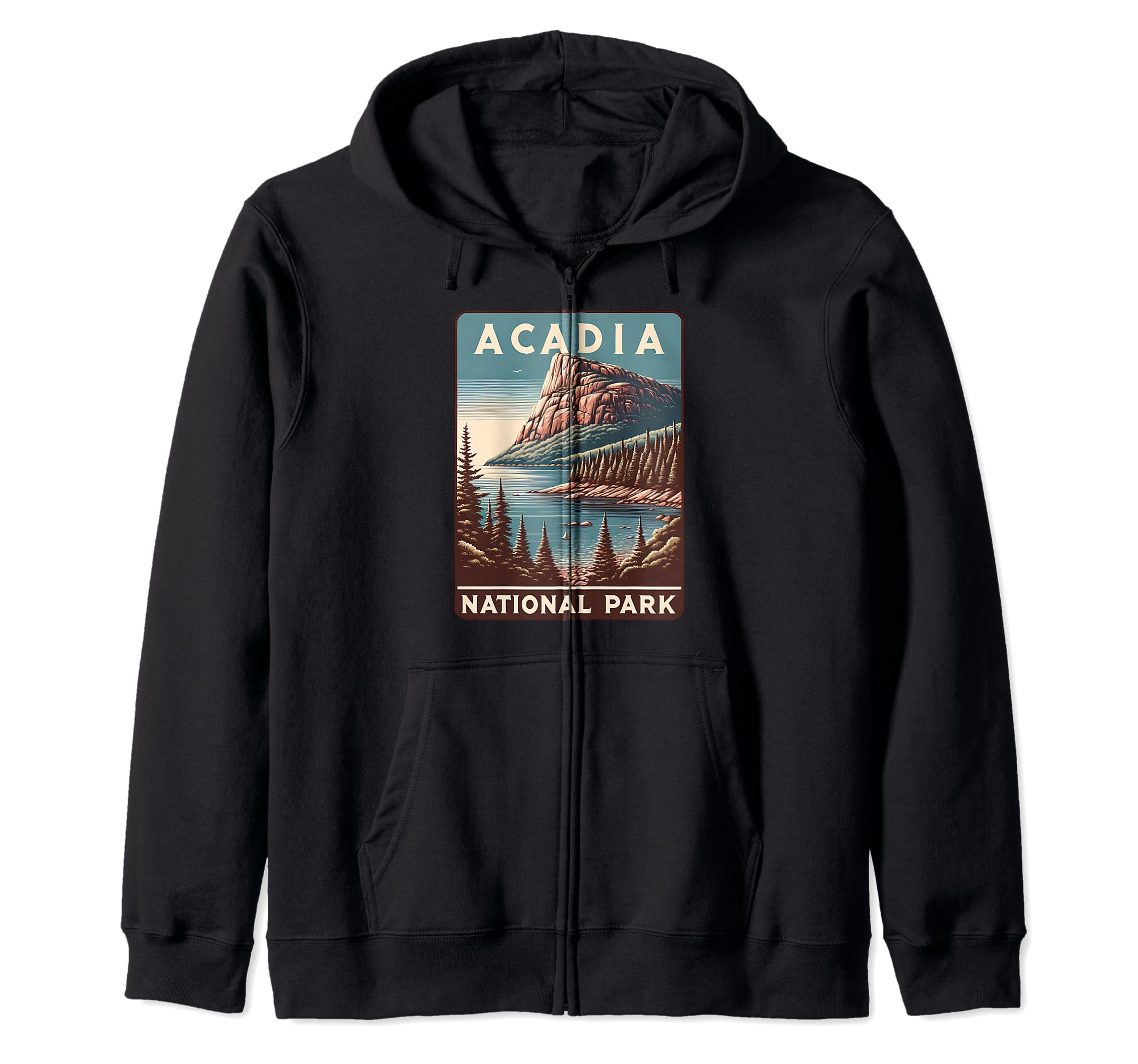 Acadia National Park Maine Usa Outdoor Hoodie - Novelty Apparel Men Women - T-Shirt, Sweatshirt, Hoodie