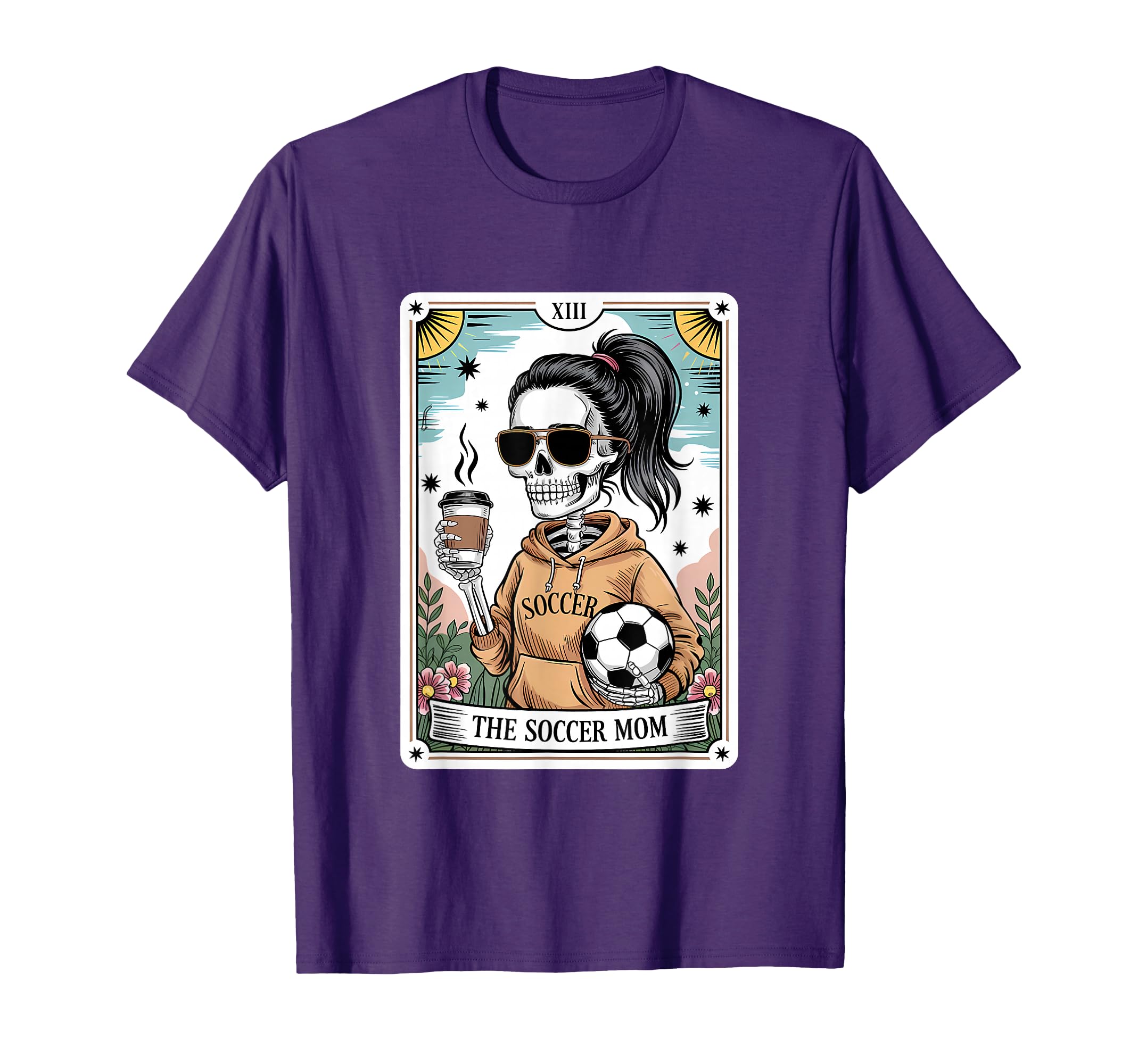 Funny Skeleton Tarot Card Halloween T-Shirt - Novelty Apparel for Adults - T-Shirt, Sweatshirt, Hoodie