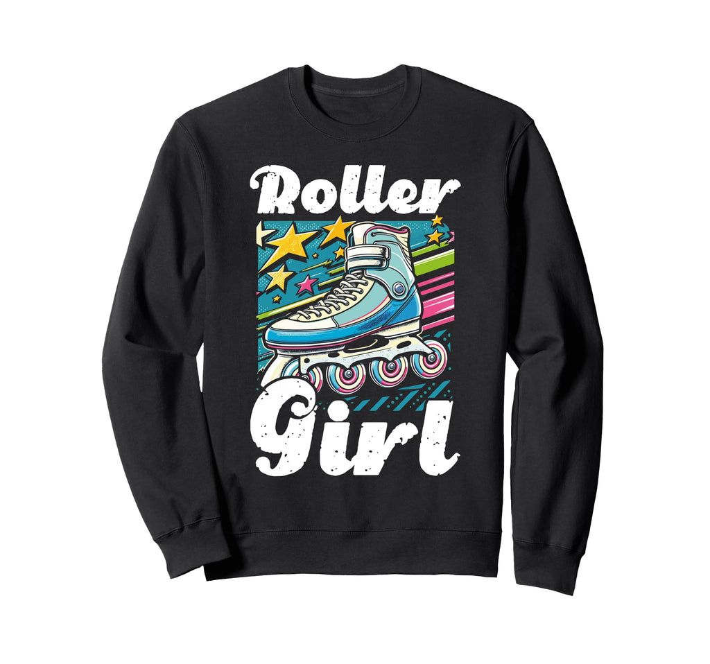 Roller 70S Skating Skater Skate Sweatshirt - Aesthetic Graphic Men Women - T-Shirt, Sweatshirt, Hoodie