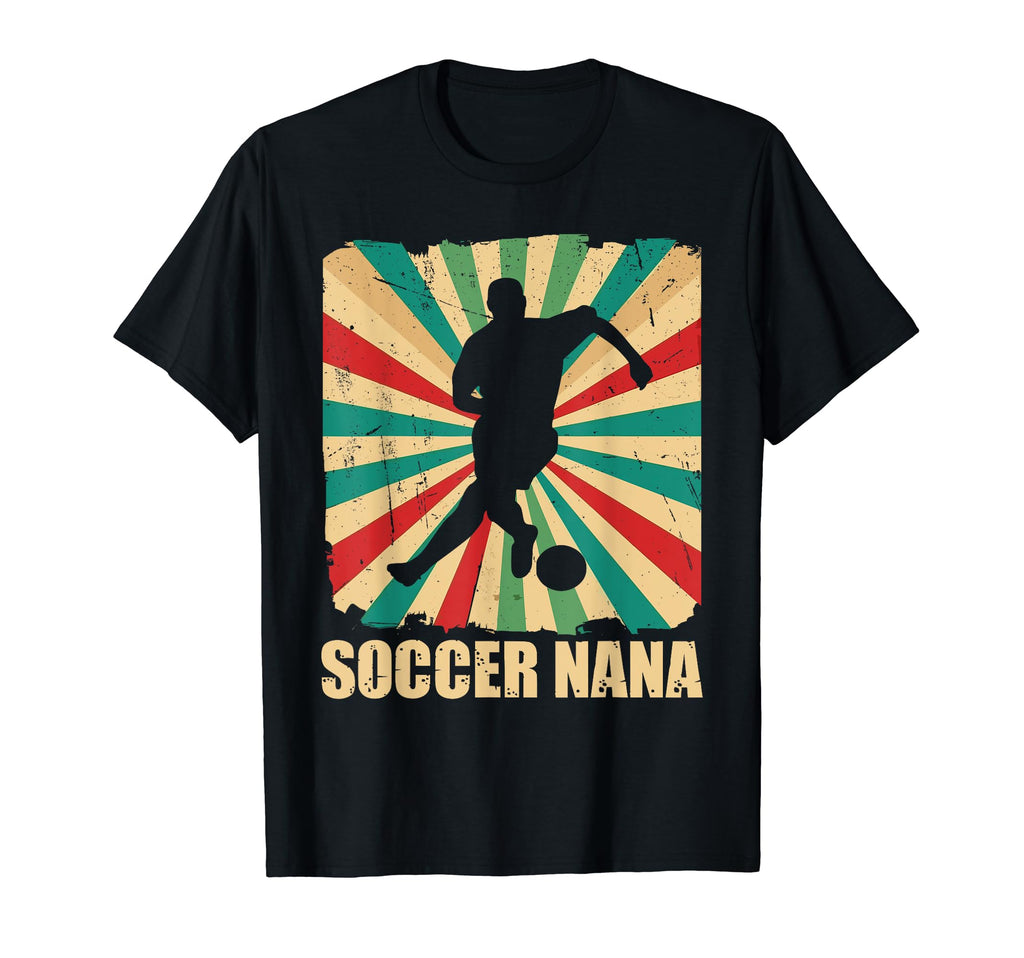 Soccer Nana Grandma Soccer Player T-Shirt - Aesthetic Graphic Unisex - T-Shirt, Sweatshirt, Hoodie