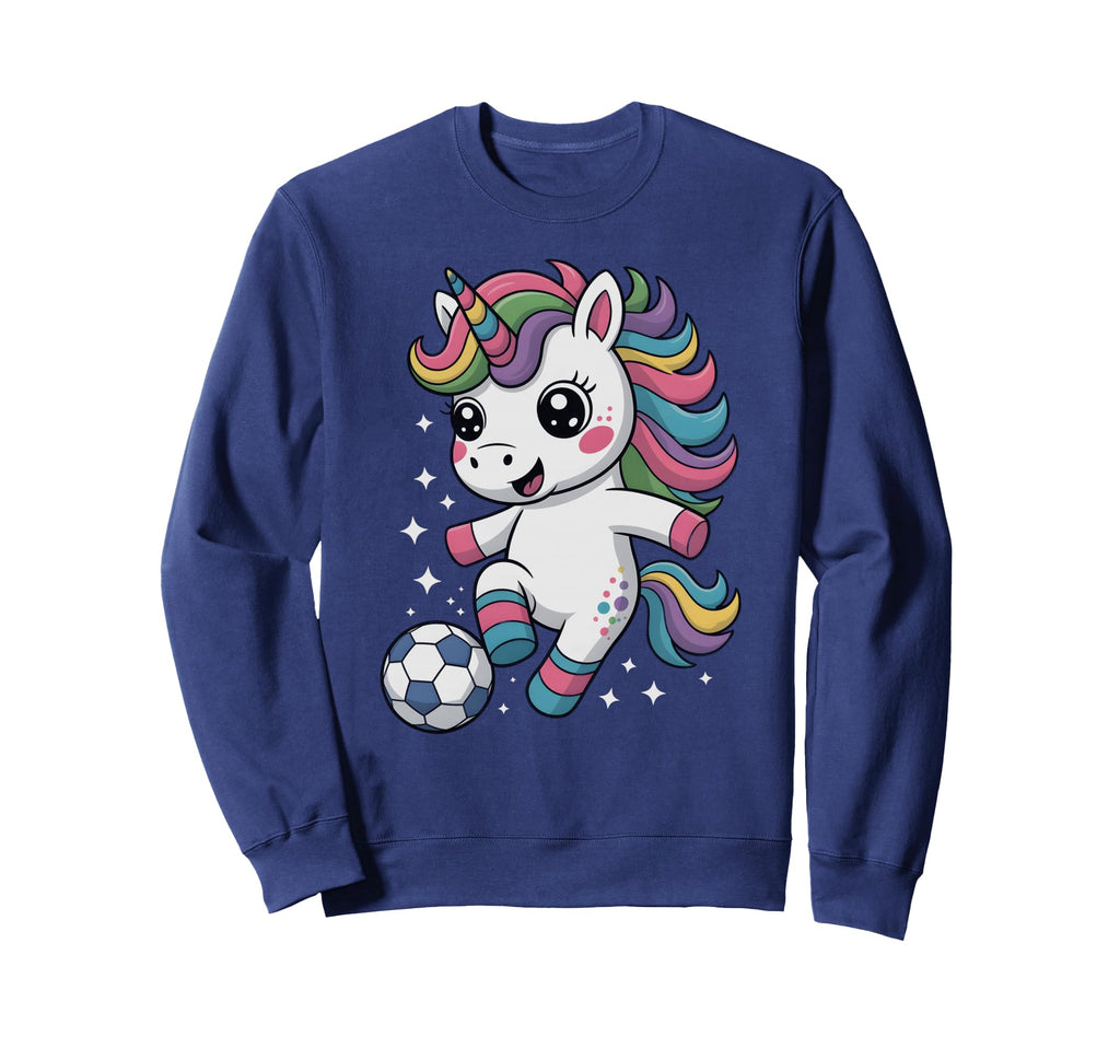 Soccer Just Who Loves Unicorn Sweatshirt - Aesthetic Graphic for Adults - T-Shirt, Sweatshirt, Hoodie