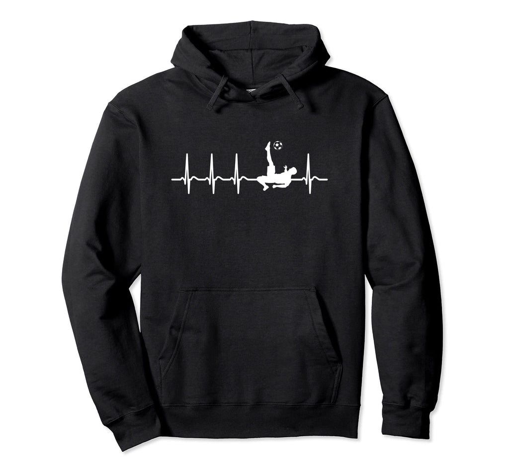 Soccer Heart Player Goalkeeper Hoodie - Casual Everyday Wear for Adults - T-Shirt, Sweatshirt, Hoodie