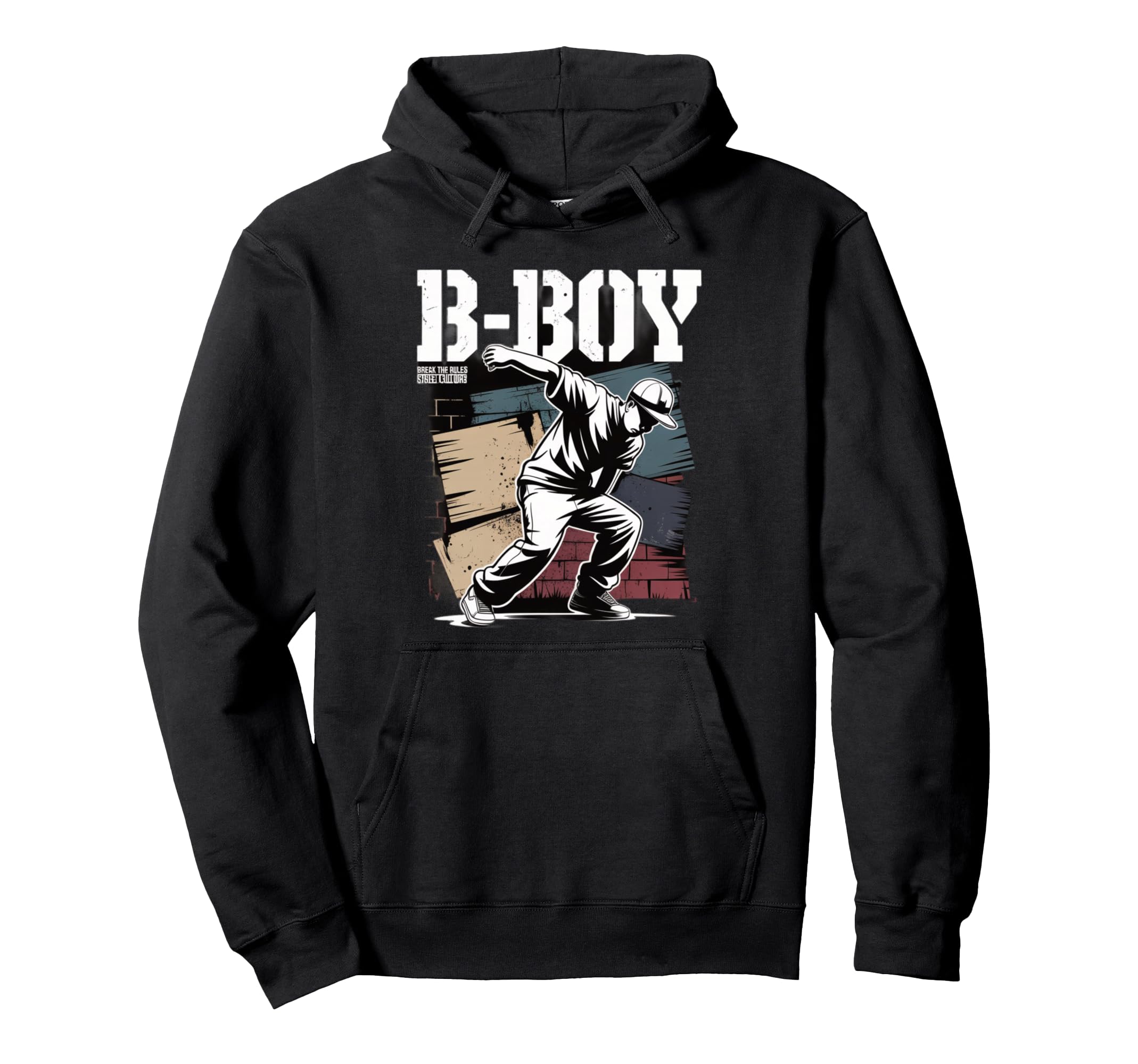 B Street Breakdance Dance Hip Hop Urban Hoodie - Custom Art Print Unisex - T-Shirt, Sweatshirt, Hoodie