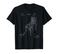 Pinball Machine Patent Game Flipper T-Shirt - Minimalist Print Unisex - T-Shirt, Sweatshirt, Hoodie