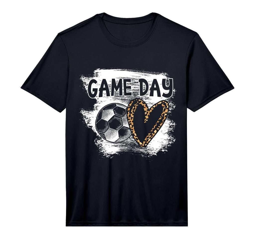 Soccer Player Game Day Leopard Cheetah T-Shirt - Unique Graphic Men Women - T-Shirt, Sweatshirt, Hoodie