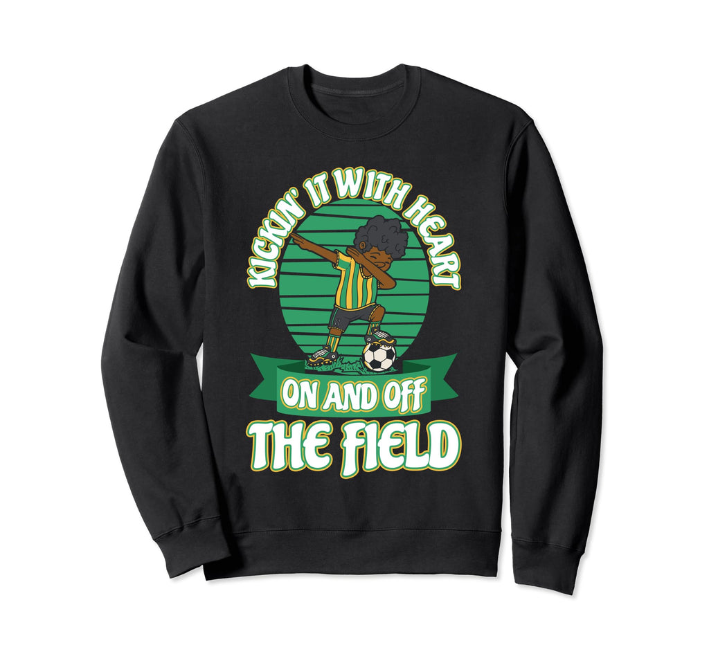 Kickin It Heart And Off Field Sweatshirt - Custom Art Print Men Women - T-Shirt, Sweatshirt, Hoodie