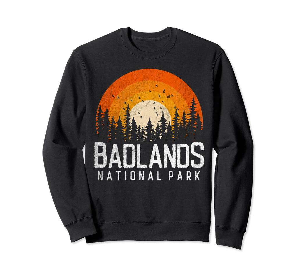 Badlands Us National Park South Dakota Sweatshirt - Unique Graphic Unisex - T-Shirt, Sweatshirt, Hoodie