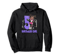 5Th Birthday Black Soccer Ball Net Party Hoodie - Trendy Graphic Unisex - T-Shirt, Sweatshirt, Hoodie