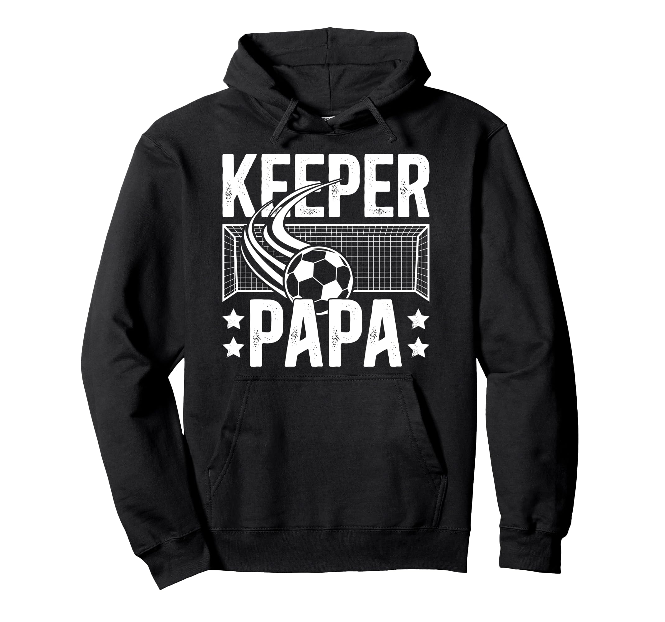 Soccer Keeper Papa Soccer Goalie Papa Hoodie - Unique Graphic Unisex - T-Shirt, Sweatshirt, Hoodie