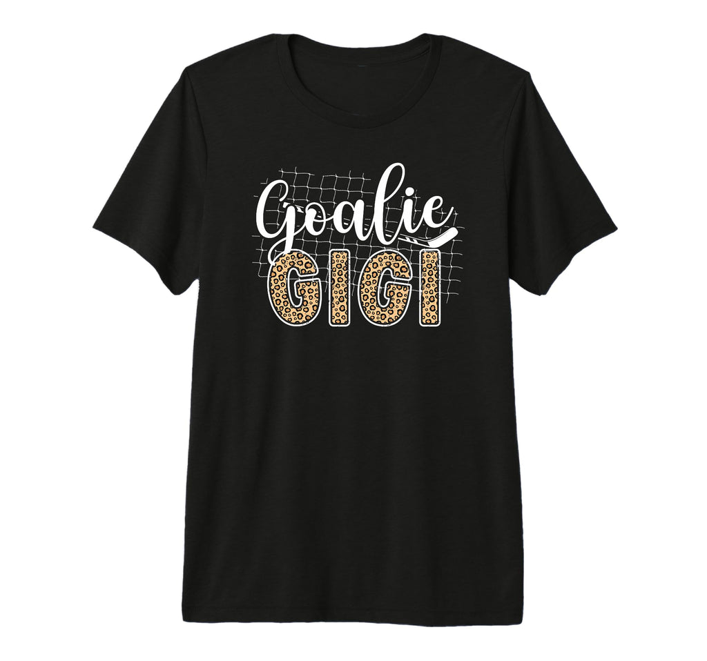 Ice Hockey Goalie Gigi Hockey Keeper T-Shirt - Custom Art Print for Adults - T-Shirt, Sweatshirt, Hoodie