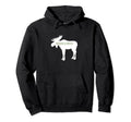 Preserve Protect Moose Silhouette Hoodie - Casual Everyday Wear for Adults - T-Shirt, Sweatshirt, Hoodie