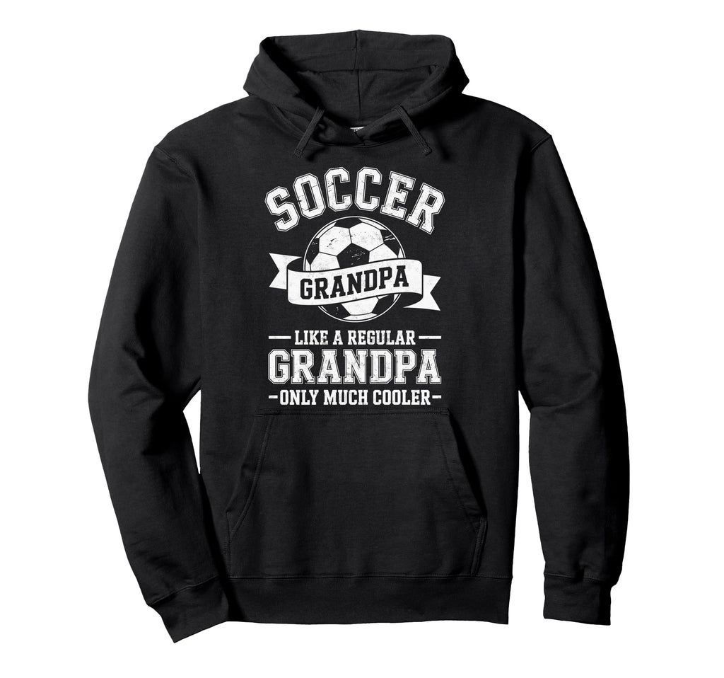 Soccer Player Grandpa Like Regular Hoodie - Minimalist Print for Adults - T-Shirt, Sweatshirt, Hoodie