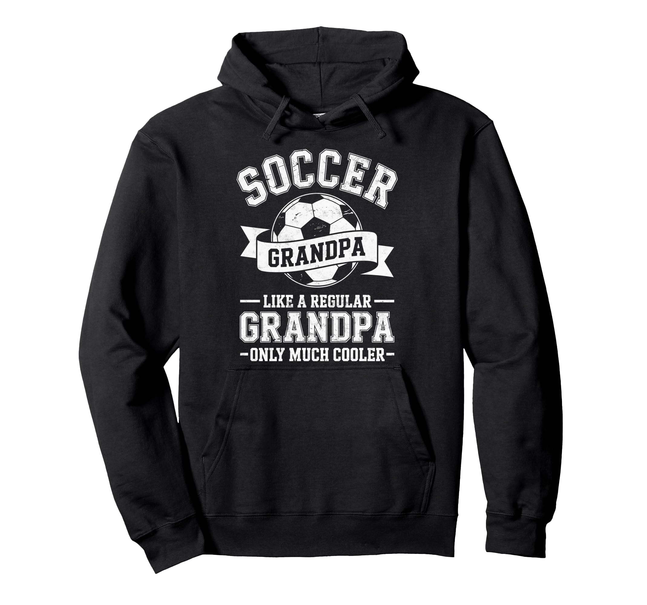 Soccer Player Grandpa Like Regular Hoodie - Minimalist Print for Adults - T-Shirt, Sweatshirt, Hoodie