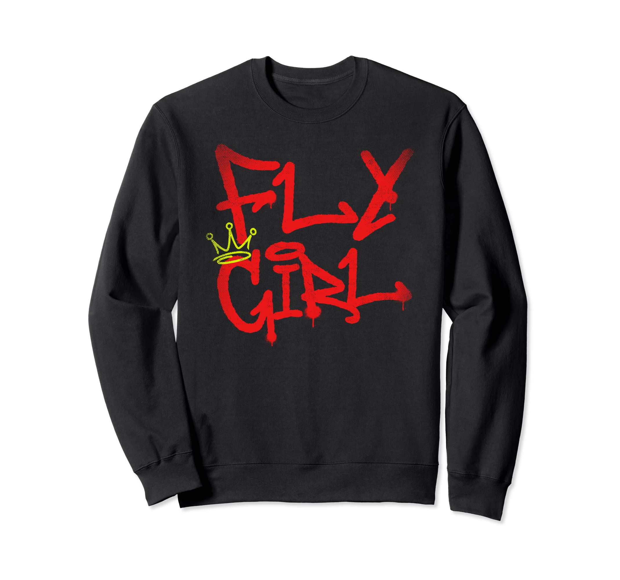 Fly 80S 90S Rap B Old School Hip Hop Sweatshirt - Custom Art Print Unisex - T-Shirt, Sweatshirt, Hoodie