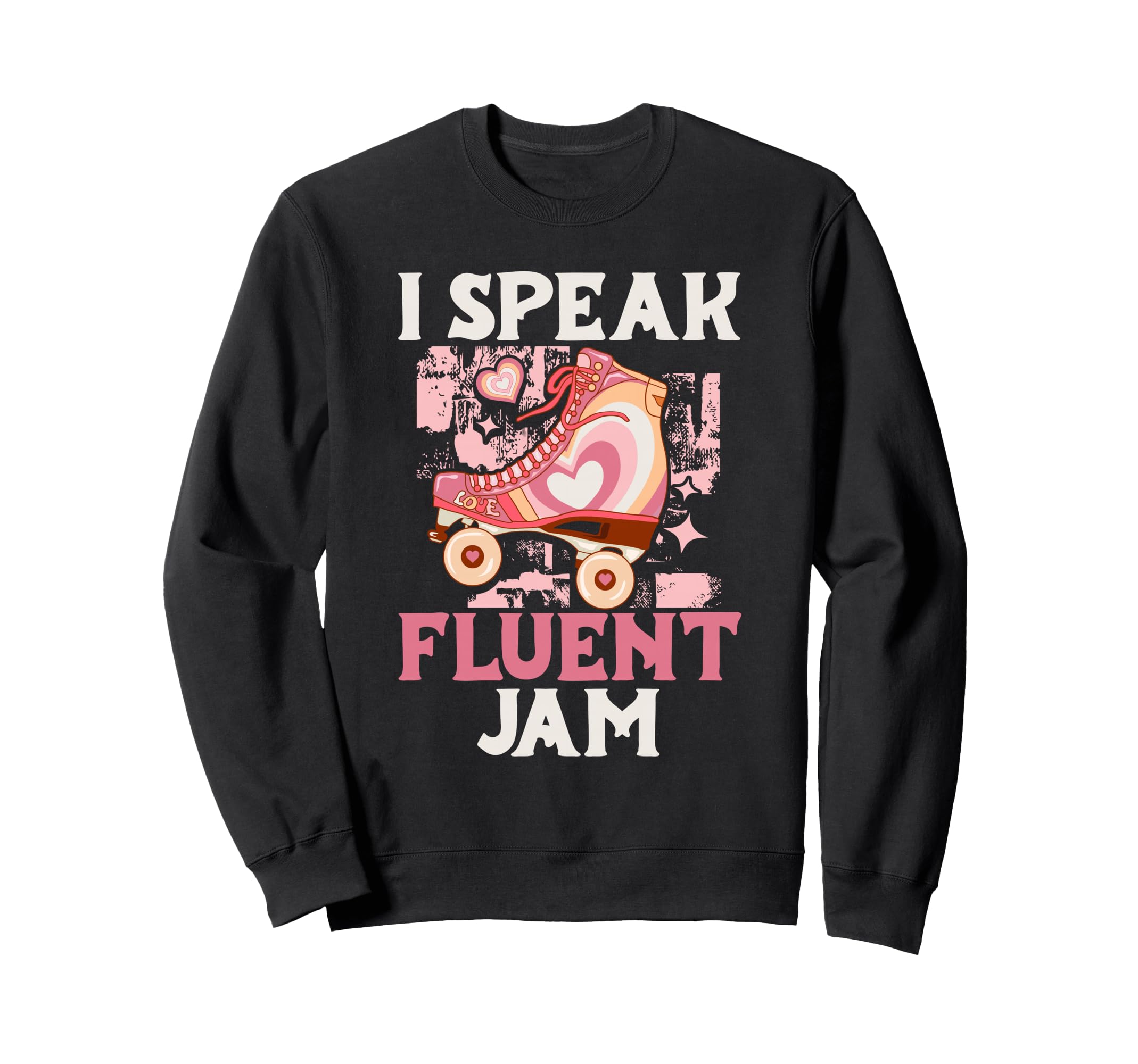 Roller Derby Skate Colorful Sweatshirt - Fun Novelty Design Men Women - T-Shirt, Sweatshirt, Hoodie