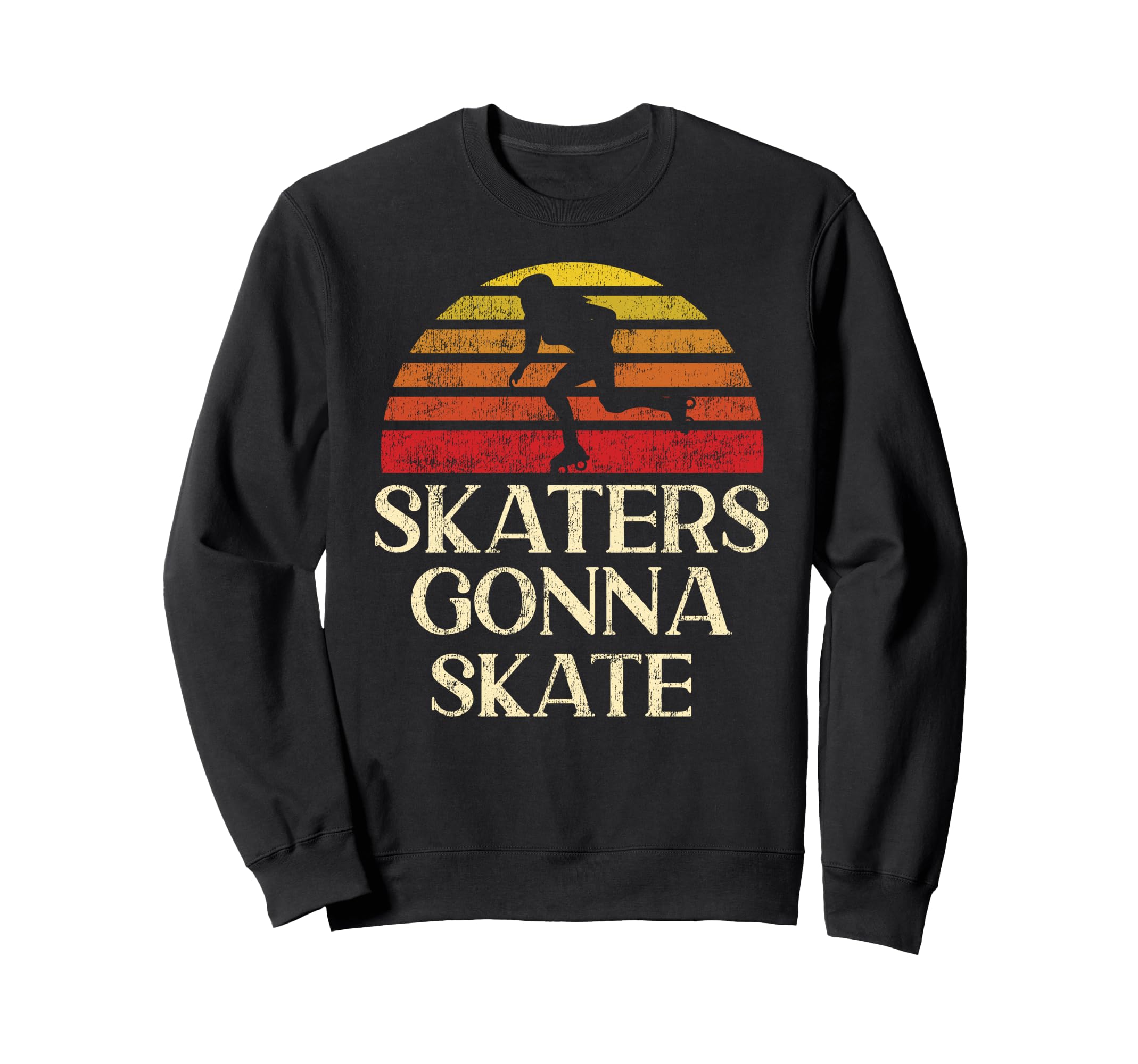 Roller Skating Skate 1970S Sweatshirt - Streetwear Style for Adults - T-Shirt, Sweatshirt, Hoodie