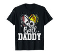 Ball Daddy Baseball Softball Soccer Dad T-Shirt - Unique Graphic Unisex - T-Shirt, Sweatshirt, Hoodie