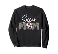 Funny Soccer Mom Leopard Gifts Sweatshirt - Minimalist Print for Adults - T-Shirt, Sweatshirt, Hoodie