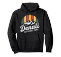 Denali Est 1917 Alaska National Park Hoodie - Trendy Graphic Men Women - T-Shirt, Sweatshirt, Hoodie