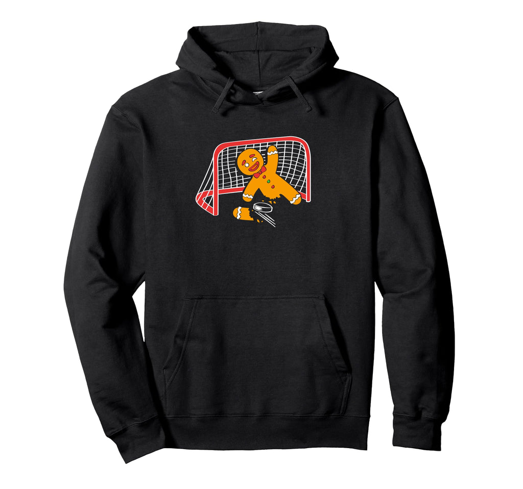 Funny Gingerbread Cookie Soccer Player Hoodie - Trendy Graphic Unisex - T-Shirt, Sweatshirt, Hoodie