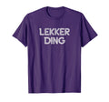 Dutch Holland Expat Fun Lekker Ding T-Shirt - Minimalist Print Men Women - T-Shirt, Sweatshirt, Hoodie