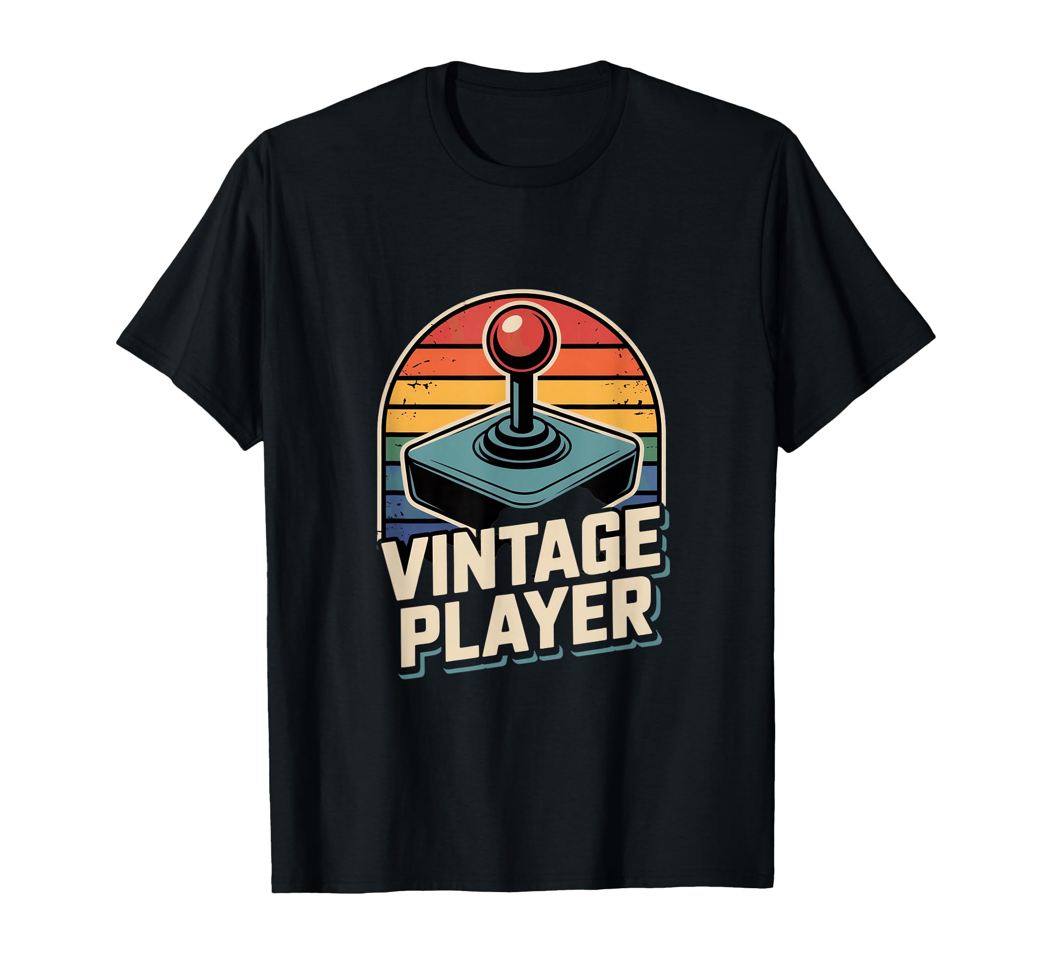 Player Arcade Joystick Old School T-Shirt - Fun Novelty Design Men Women - T-Shirt, Sweatshirt, Hoodie