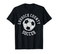 Lubbock County Soccer Distressed 90S T-Shirt - Graphic Print for Adults - T-Shirt, Sweatshirt, Hoodie